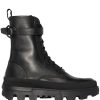 Shoes * | Moncler Black 'Carinne' Ankle Boots