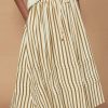 Clothing * | Sancia 'Meera' Stripe Midi Skirt