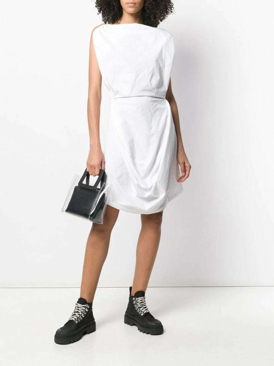 Clothing * | Mm6 By Maison Margiela 'Draped Sleeveless Dress'