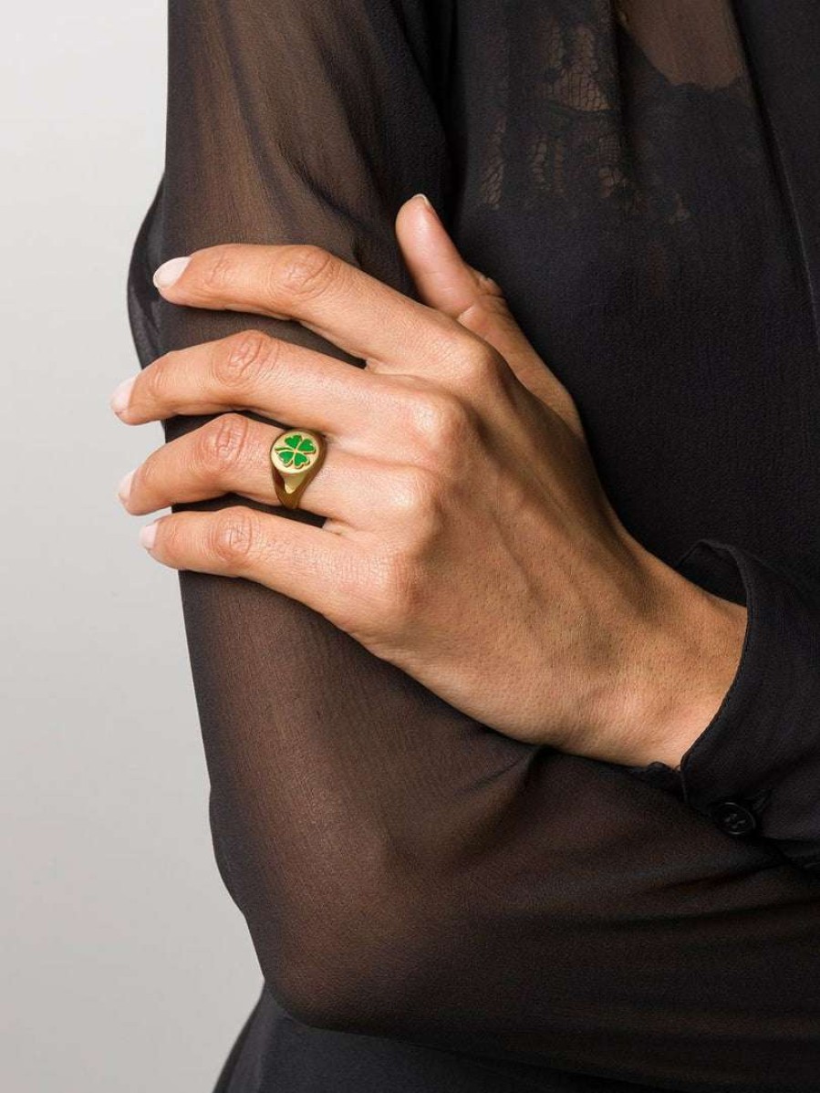 Accessories * | Wilhelmina Garcia 'Lucky Clover Ring'