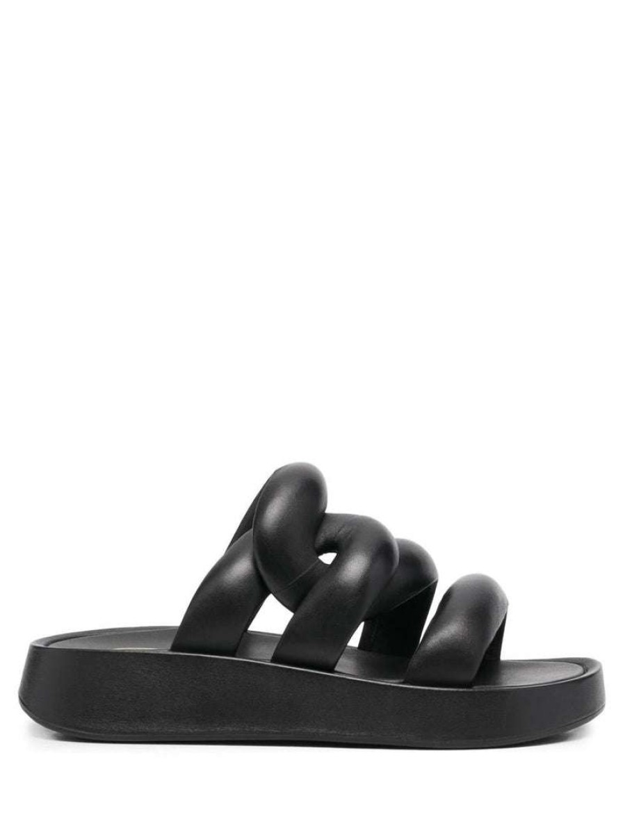 Shoes * | Ash 'Versus' Intertwined Strap Sandals