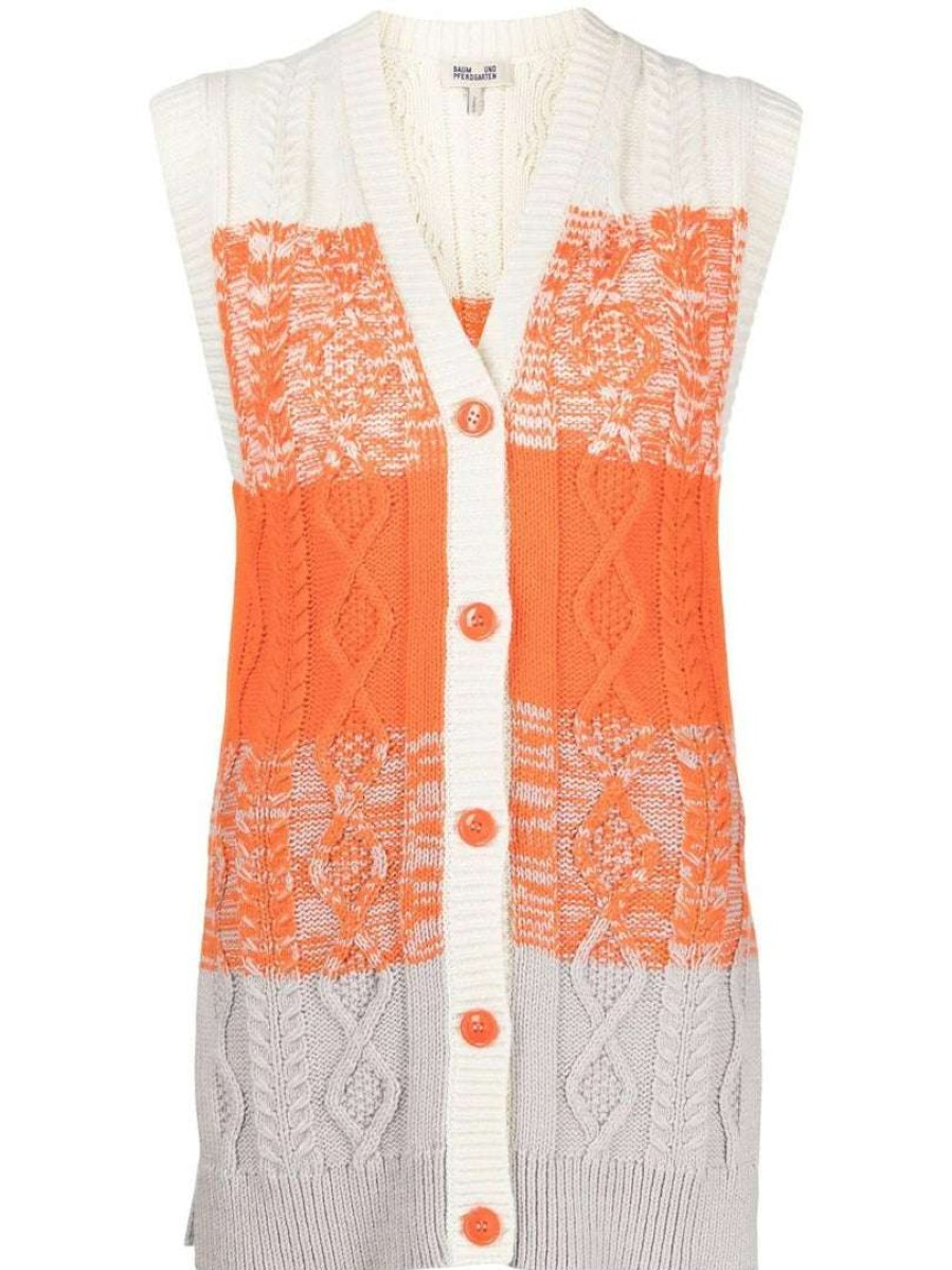 Clothing * | Baum Und Pferdgarten 'Cove' Knitted Vest Cardigan