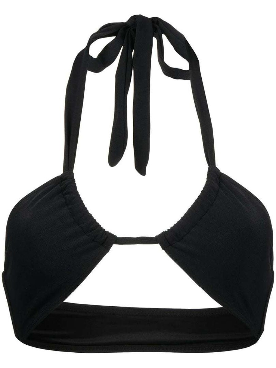 Clothing * | Faithfull The Brand Clothing Black 'Cabrera' Bikini Top