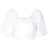 Clothing * | Faithfull The Brand Clothing 'Barnette' Linen Crop Top