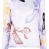 Clothing * | Stine Goya 'Juno' Lilac Long Sleeve Floral Top Clothing