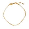 Accessories * | Anni Lu Ecru 'Clemence' Beaded Bracelet Accessories