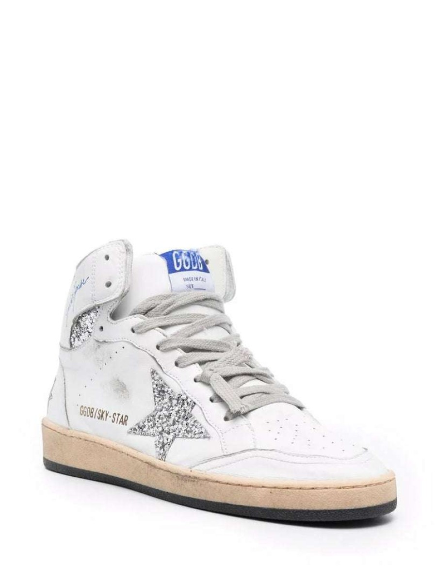 Shoes * | Golden Goose 'Star-Patch Lace-Up Sneakers'