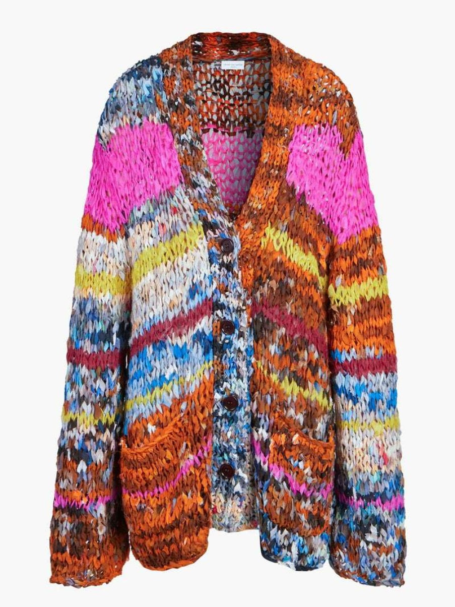 Clothing * | Dries Van Noten Oversized 'Jezebel' Cardigan Clothing