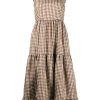 Clothing * | Shrimps 'Luna' Gingham Midi Dress