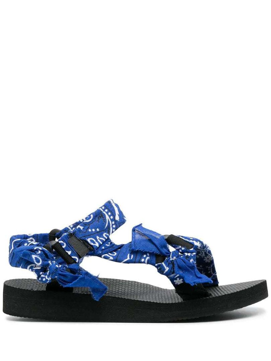 Shoes * | Arizona Love Cerulean 'Trekky Bandana' Sandals Shoes