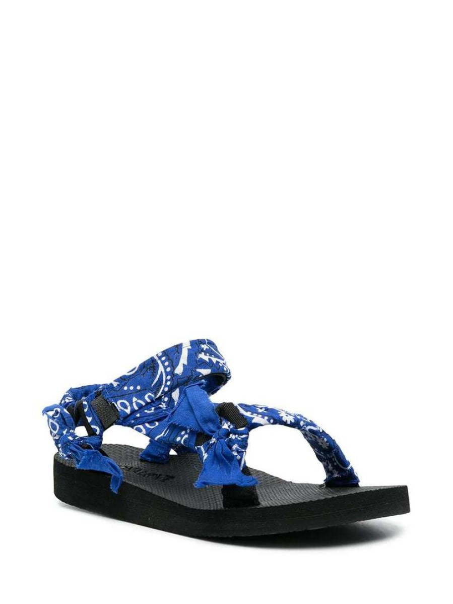 Shoes * | Arizona Love Cerulean 'Trekky Bandana' Sandals Shoes