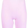 Clothing * | Baum Und Pferdgarten Lilac 'Jela' Ribbed Cycling Shorts New In