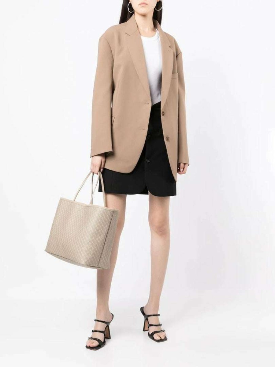 Bags * | Anine Bing Nude 'Emma' Tote Bag New In