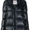 Clothing * | Moncler Black 'Seritte' Puffer Jacket