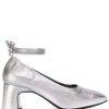 Shoes * | Dorateymur 'Heeled Pumps' Silver