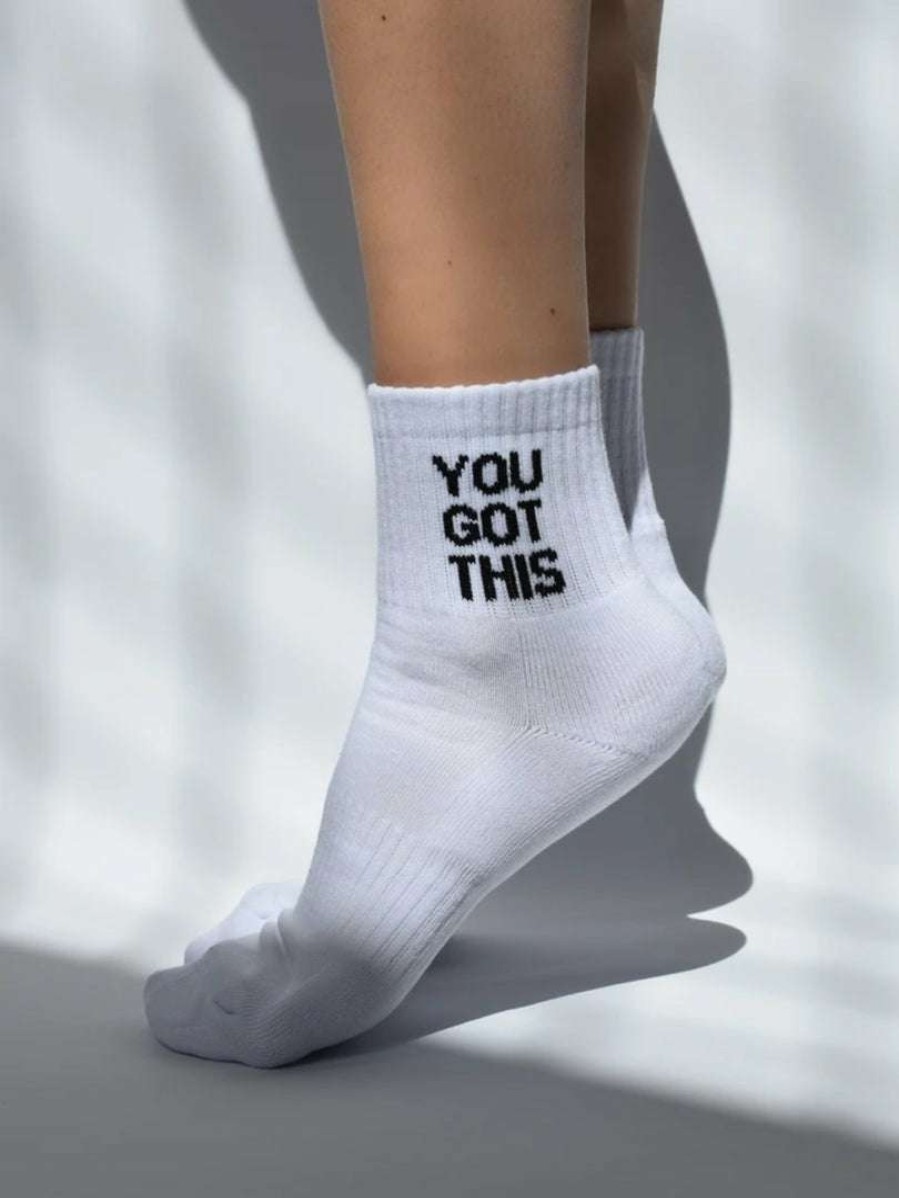 Accessories * | Soxygen Accessories Unisex 'You Got This' Ankle Socks