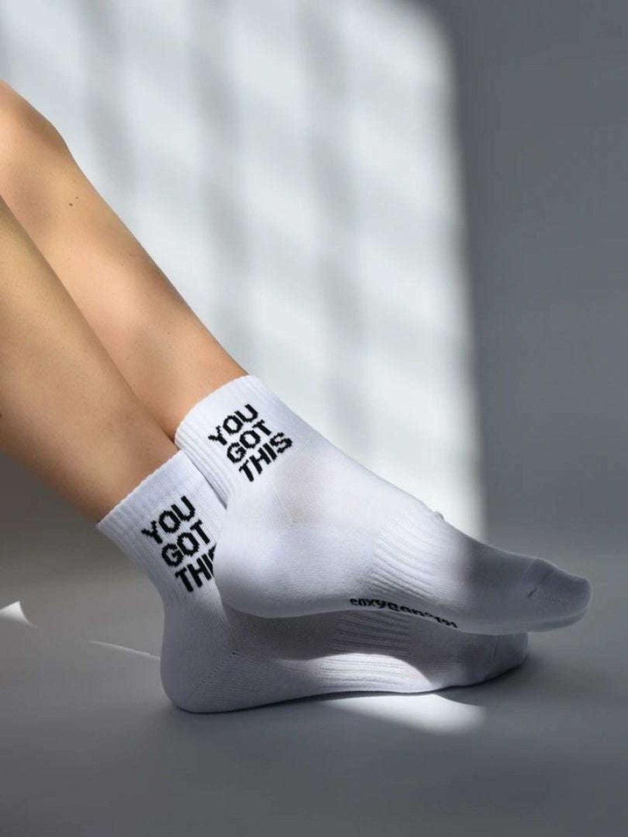 Accessories * | Soxygen Accessories Unisex 'You Got This' Ankle Socks