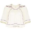 Clothing * | Isabel Marant Etoile 'Fame' Embroidered Blouse Clothing