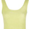 Clothing * | Baum Und Pferdgarten Clothing Lime 'Cesya' Cropped Knit Vest