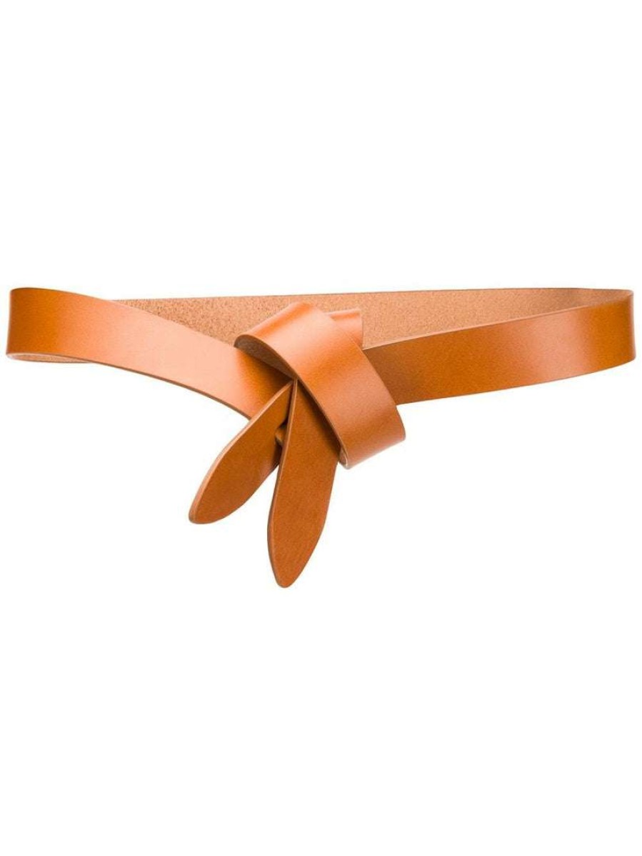 Accessories * | Isabel Marant Cognac Toned 'Lecce' Belt Accessories