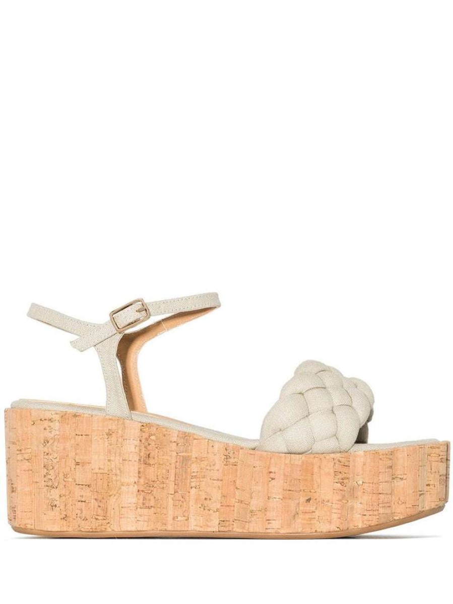 Shoes * | Castaner Shoes 'Livi' Braided Platform Sandals