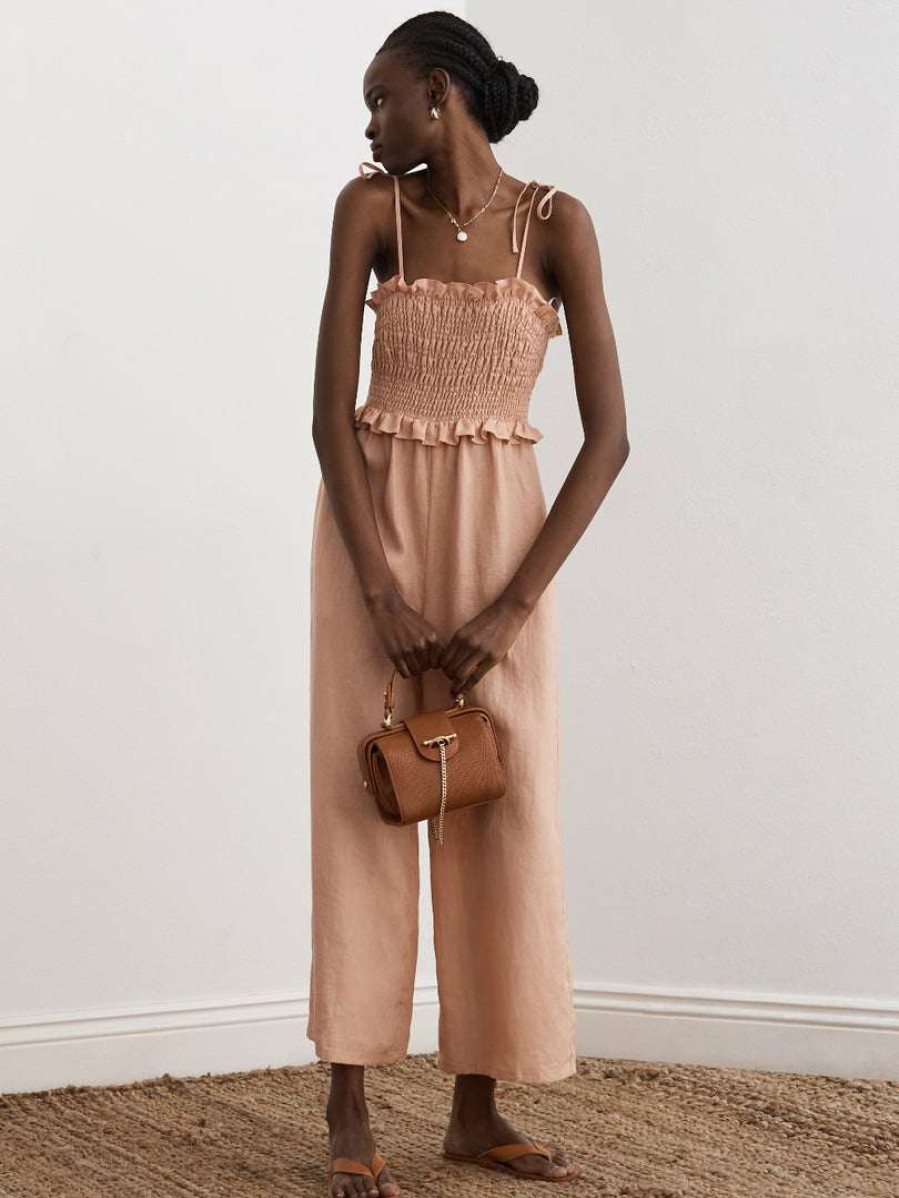 Clothing * | Sancia Dusty Pink 'Aerin' Jumpsuit Clothing