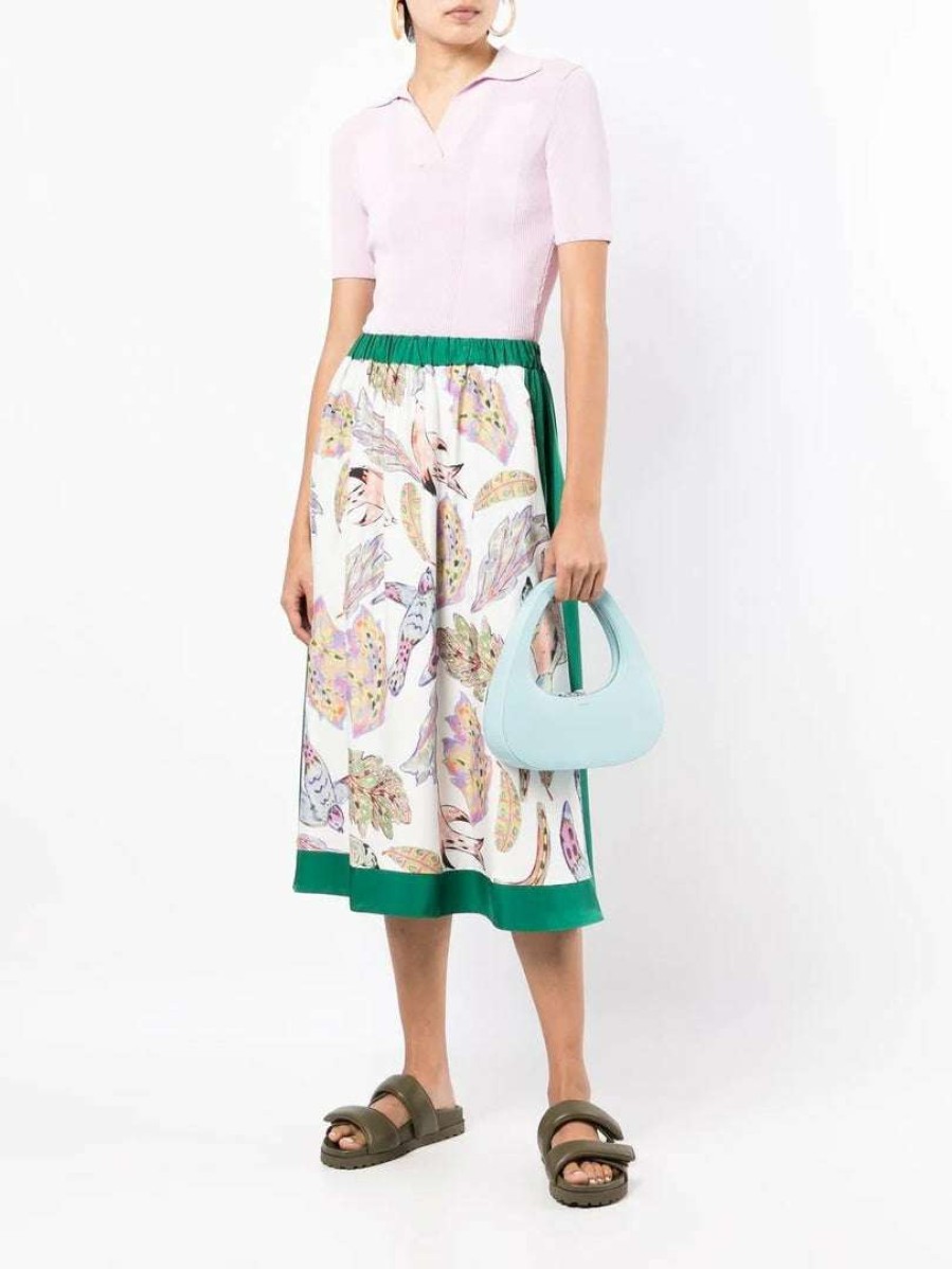 Clothing * | Baum Und Pferdgarten 'Sady' Watercolour Print Midi Skirt