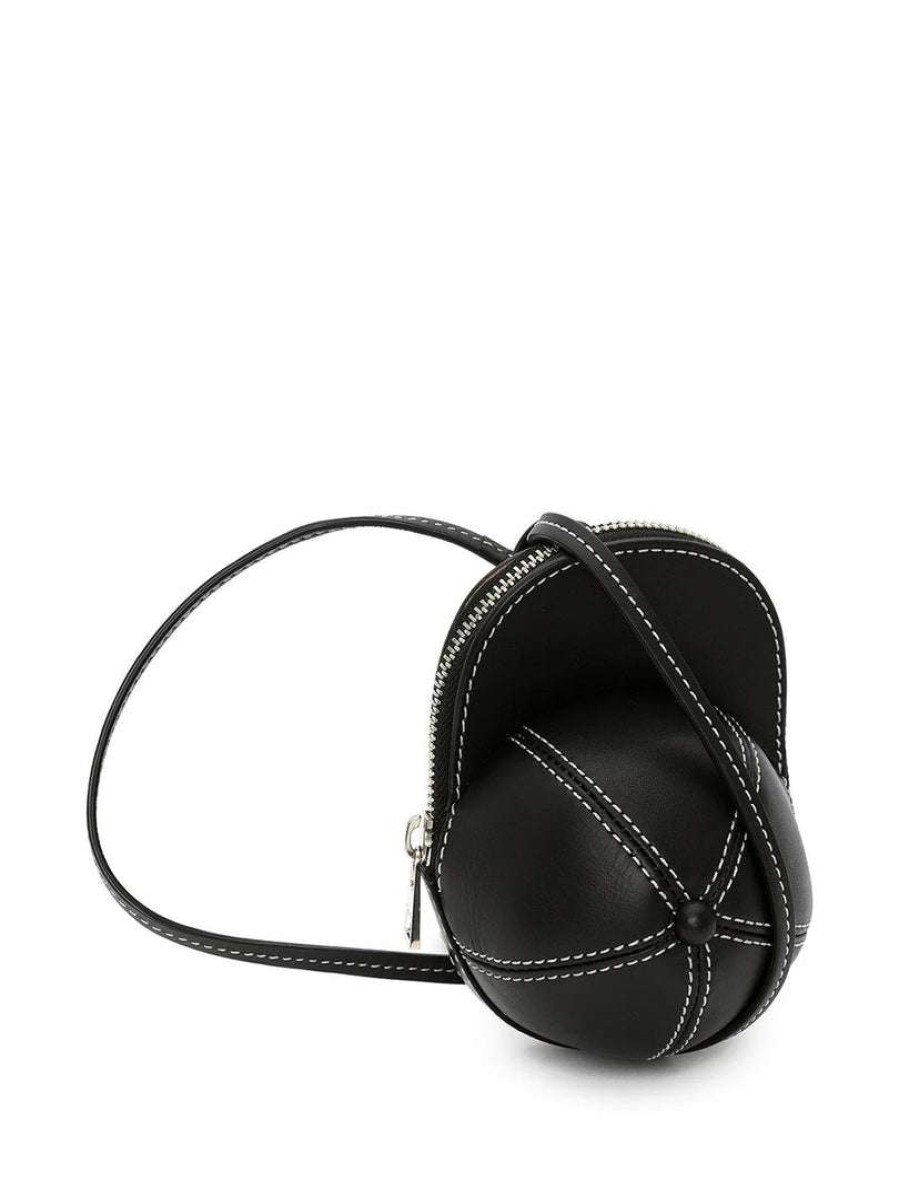 Bags * | Jw Anderson Bags Black 'Mini Nano Cap Bag'