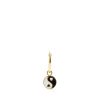 Accessories * | Wilhelmina Garcia Accessories 'Yin Yang Hoop Earring'