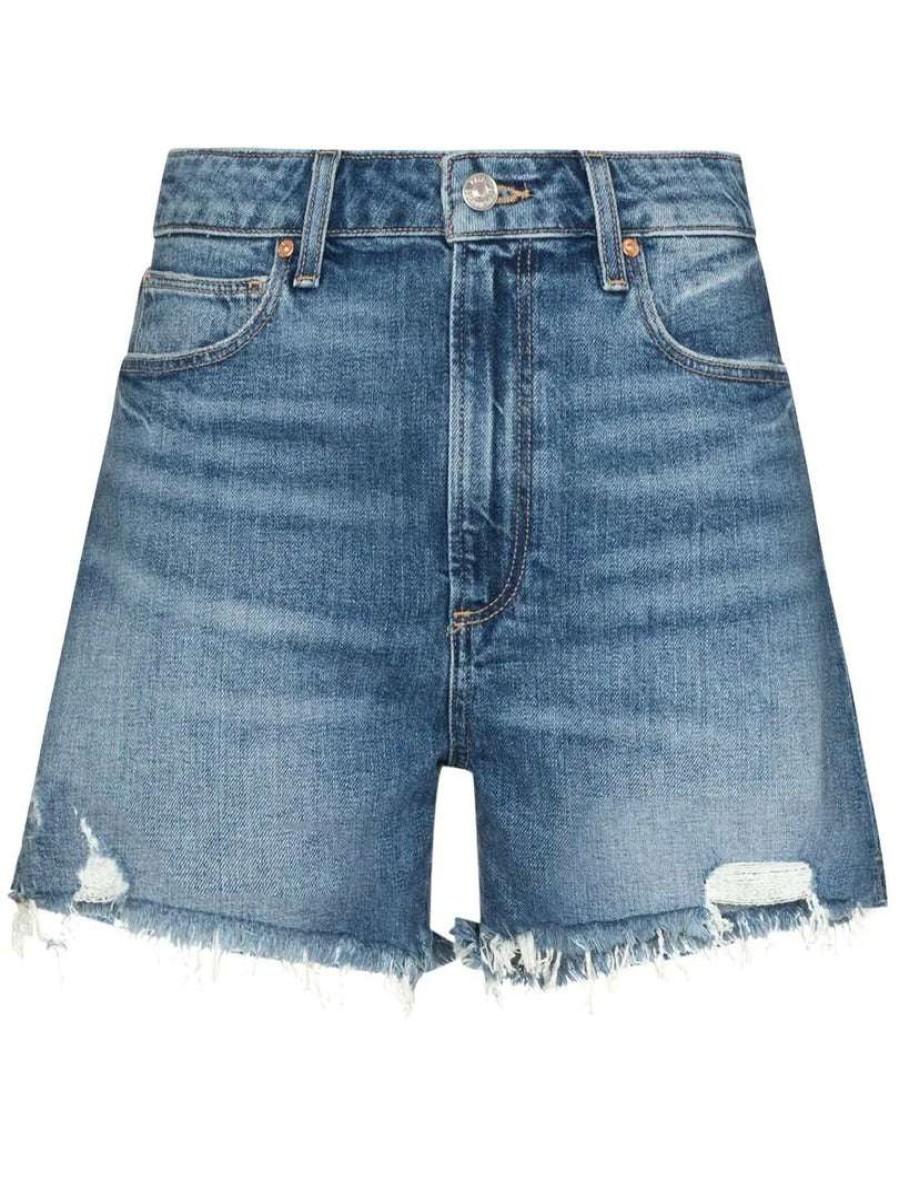 Clothing * | Paige 'Dani' High Waist Denim Shorts