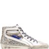 Shoes * | Golden Goose Shoes 'Gold Glitter Slide Sneakers'