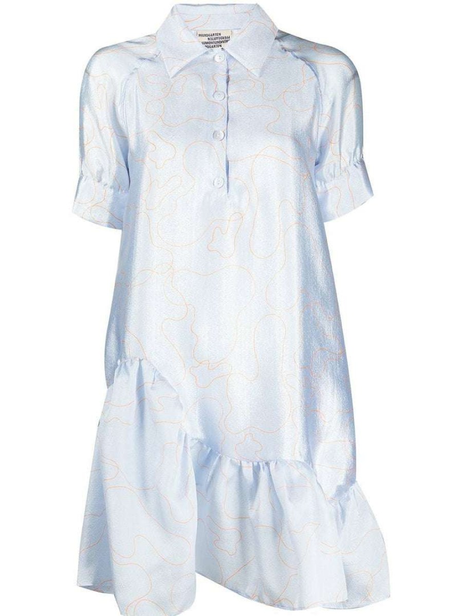 Clothing * | Baum Und Pferdgarten Light Blue 'Alani' Dress