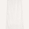 Clothing * | Dries Van Noten Clothing White 'Helido' Mesh Midi Skirt