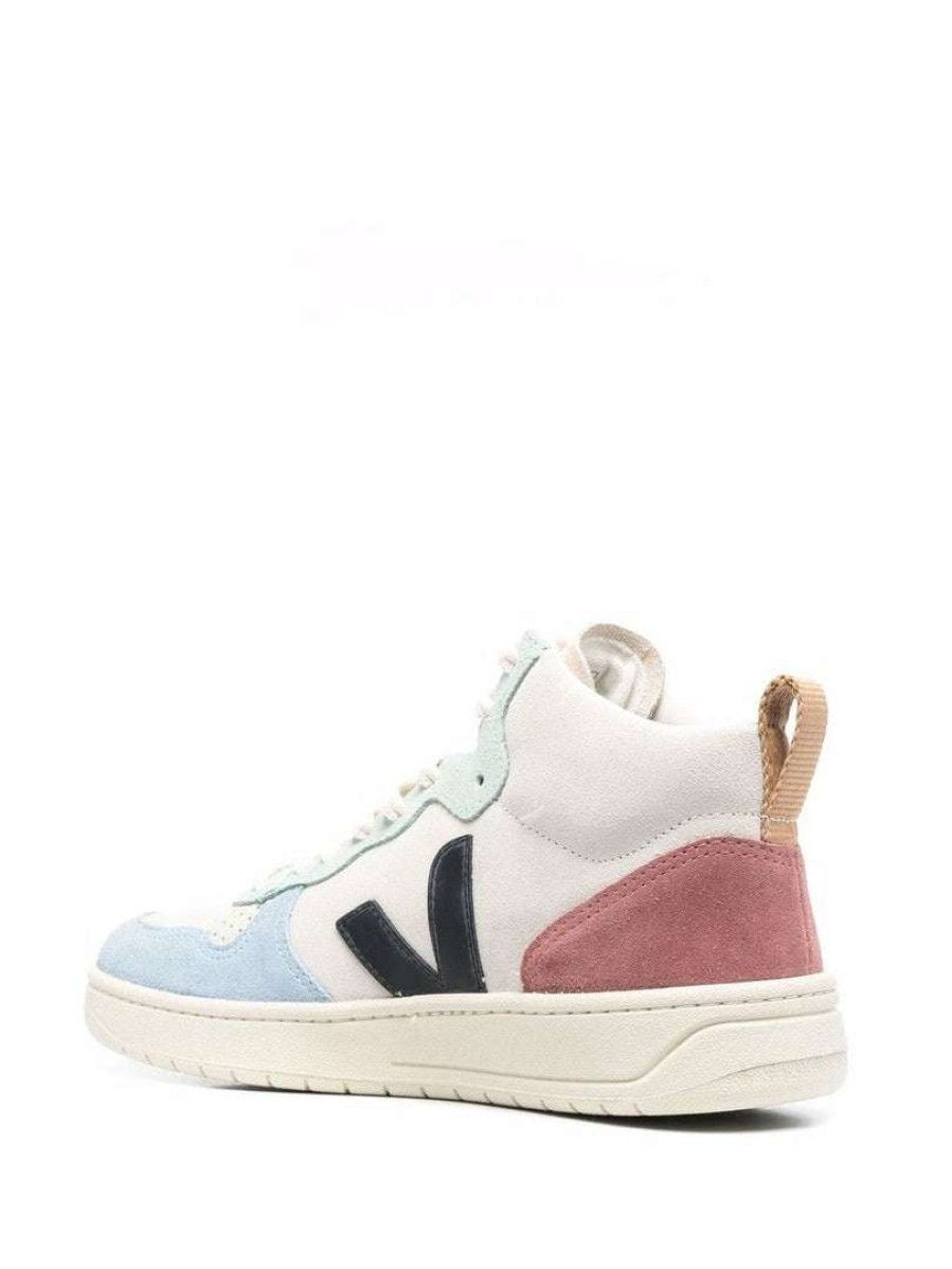 Shoes * | Veja 'V-15 Pastel Block Coloured Trainers' Shoes