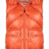 Clothing * | Moncler Orange 'Hossegor' Gilet