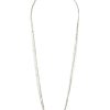 Accessories * | Isabel Marant Accessories Celadon 'Multi String Long Necklace'