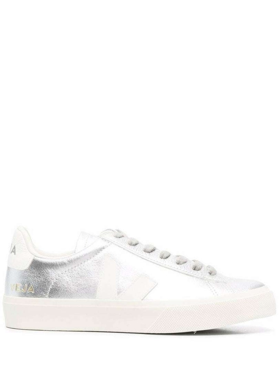 Shoes * | Veja 'Campo' Metallic Trainers