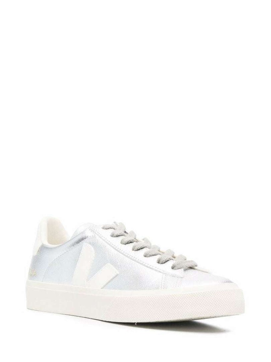 Shoes * | Veja 'Campo' Metallic Trainers