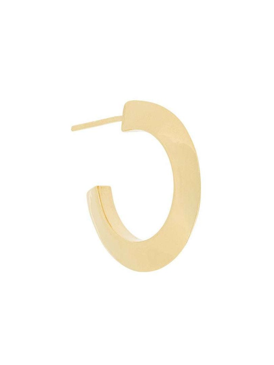 Accessories * | Maria Black 'Else' Hoop Gold Hp