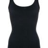 Clothing * | Vince Clothing Navy 'Ribbed Vest Top'