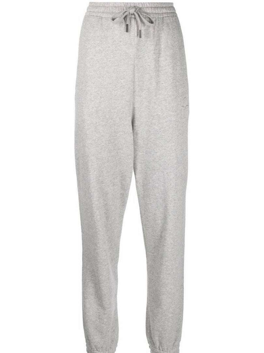 Clothing * | Isabel Marant Etoile Clothing Grey 'Maloni' Jogging Bottoms