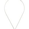 Accessories * | Isabel Marant Black And Silver 'Charm Pendant Necklace'