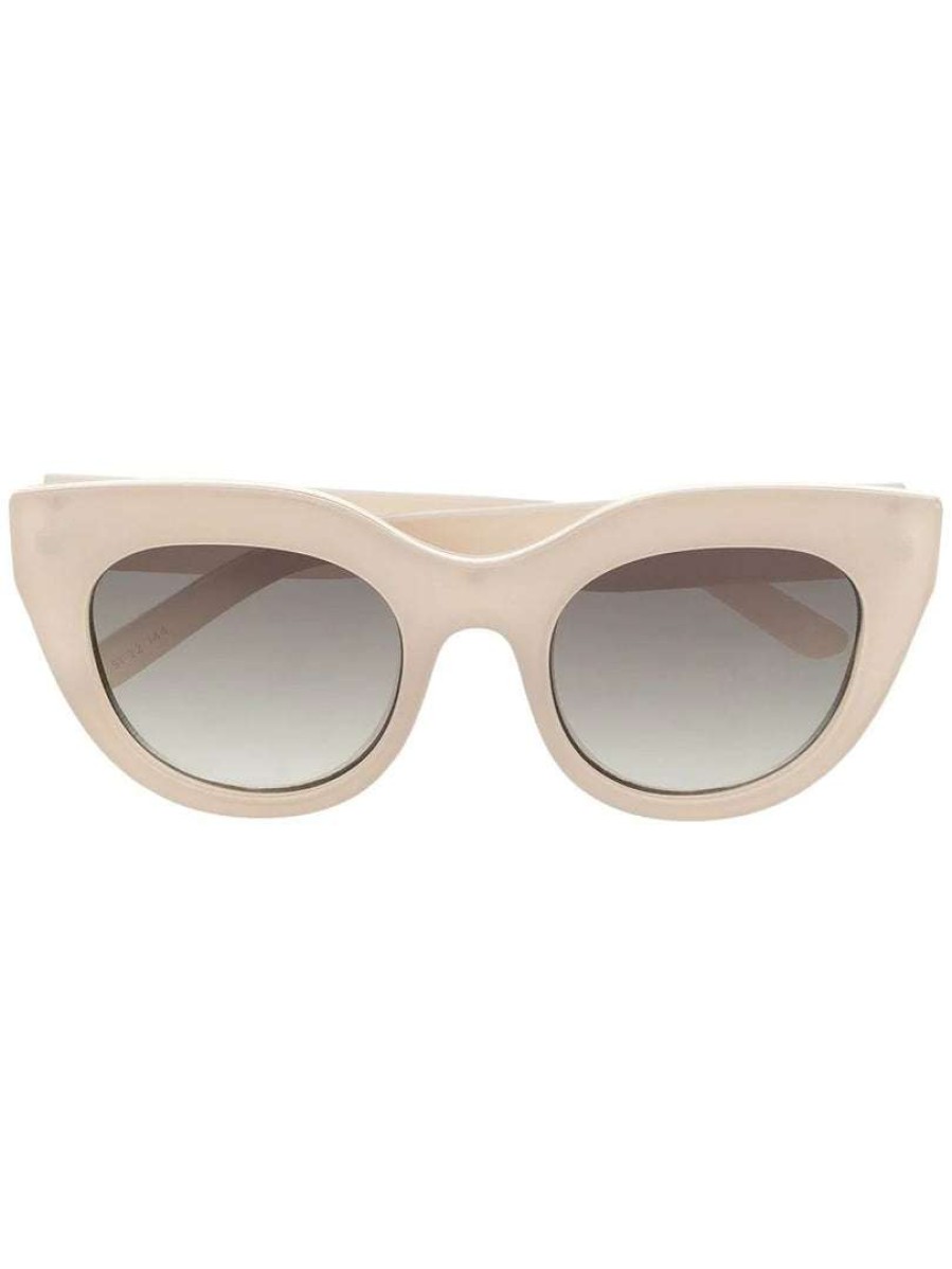 Accessories * | Le Specs 'Air Heart' Oatmeal Toned Sunglasses Accessories