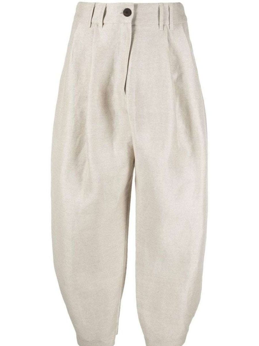 Clothing * | Studio Nicholson 'Double Pleated Tapered Pants' New In