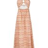 Clothing * | Faithfull The Brand Clothing 'La Costa' Vintage Print Maxi Dress