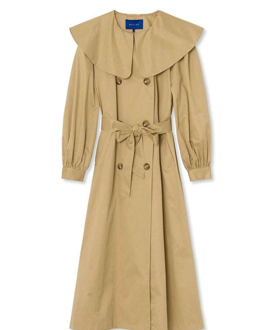 Clothing * | Resume Clothing 'Lucyrs Trench Coat'