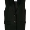 Clothing * | Anine Bing Oversized 'Tay' Wool Sleeveless Blazer New In