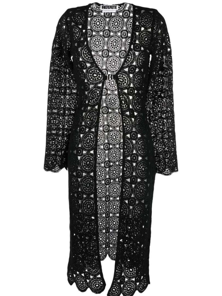 Clothing * | Rotate Black 'Kwamie' Robe