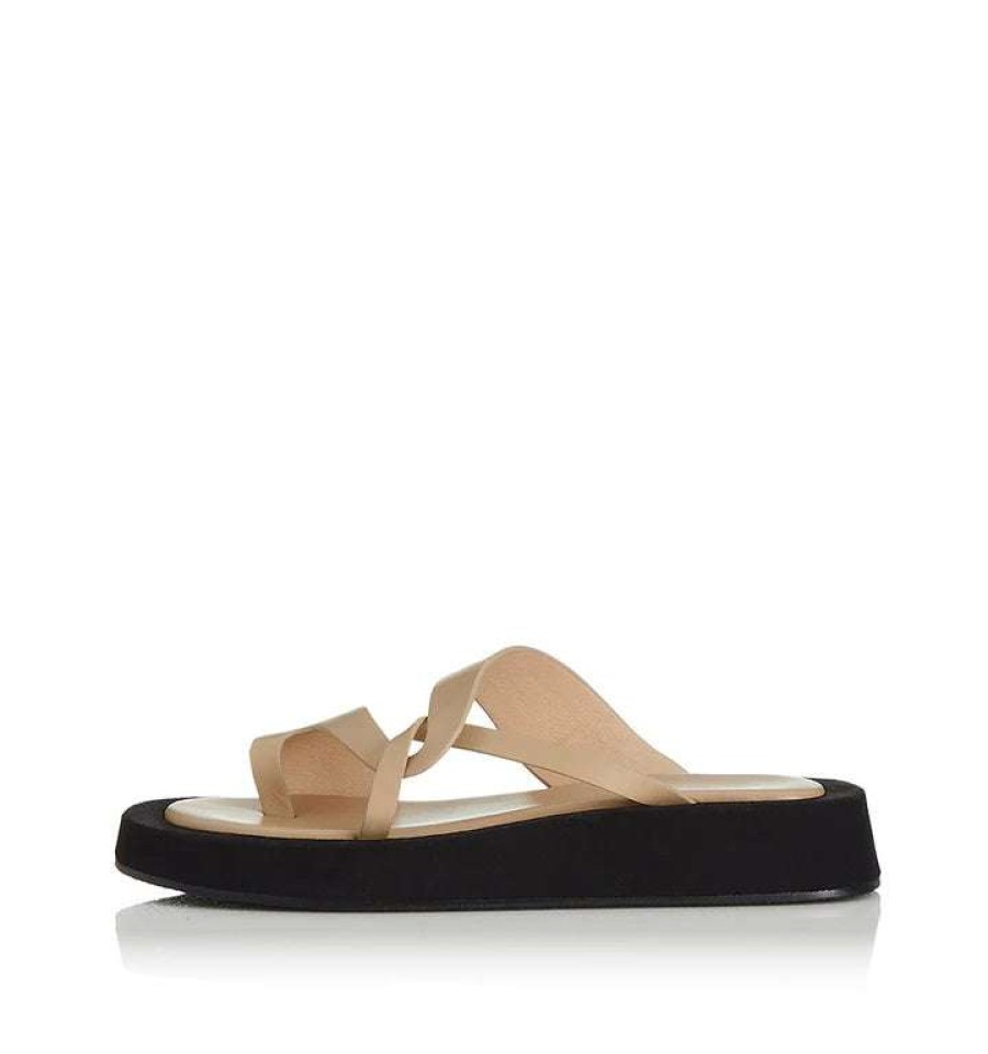 Shoes * | Alias Mae Shoes Beige 'Polo' Sandals