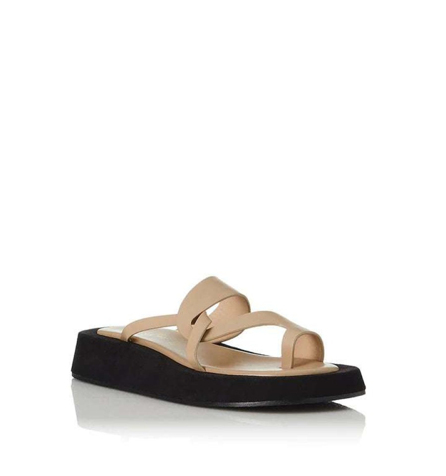 Shoes * | Alias Mae Shoes Beige 'Polo' Sandals